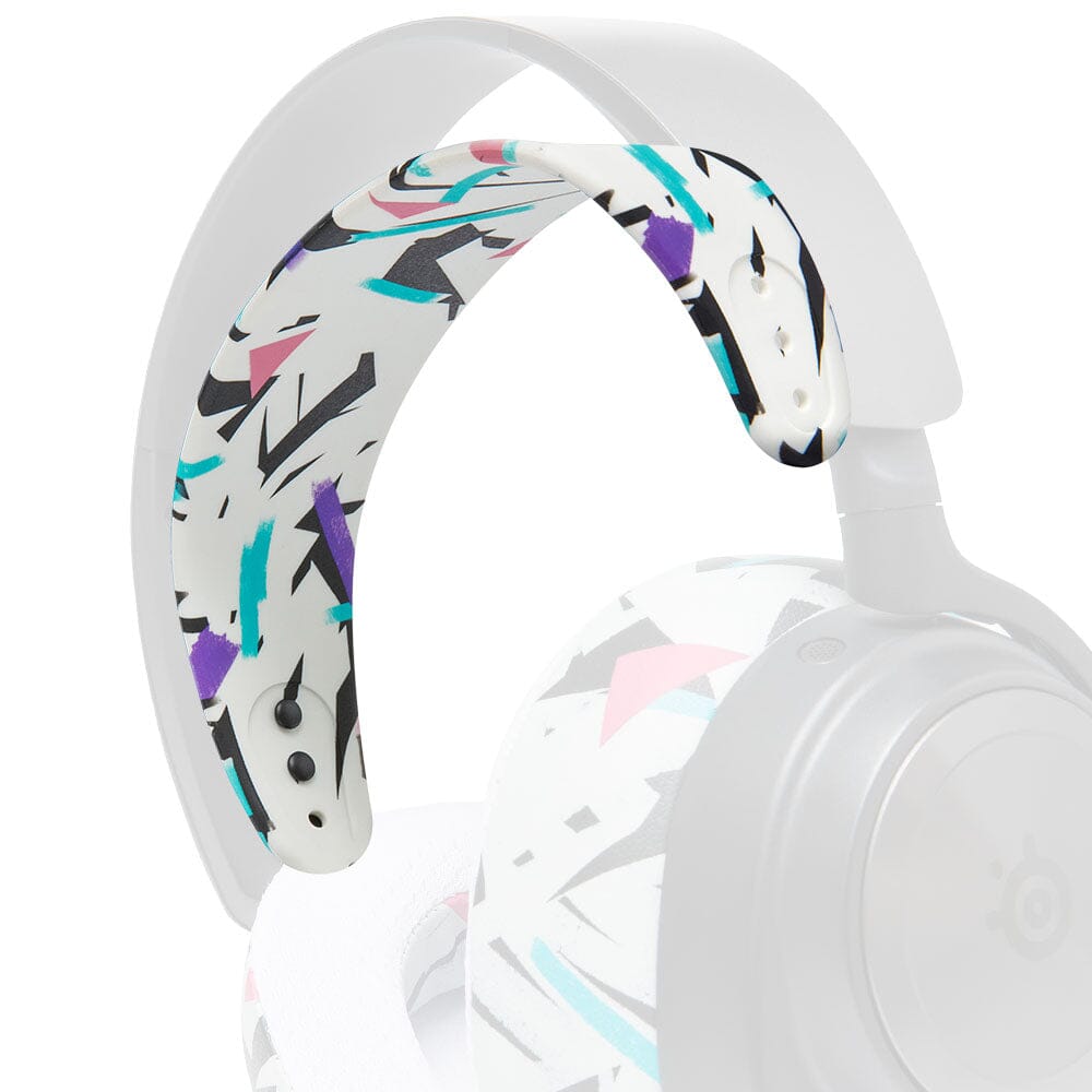 WC Silicone HeadbandZ for Arctis Nova | 90s White