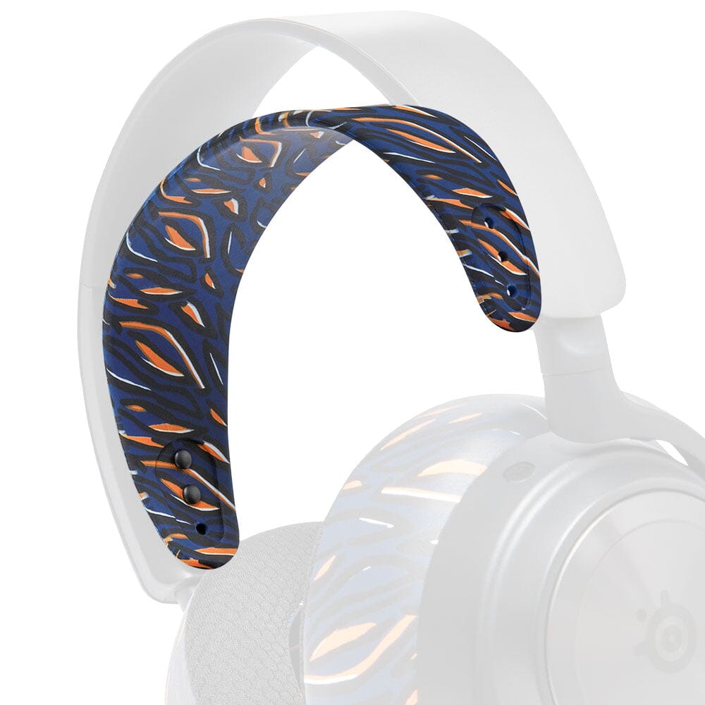 WC Silicone HeadbandZ for Arctis Nova | Navy Tiger