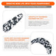 WC Silicone HeadbandZ for Arctis Nova | Snow Camo