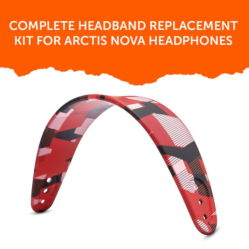 WC Silicone HeadbandZ for Arctis Nova | Red Prism