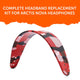 WC Silicone HeadbandZ for Arctis Nova | Red Prism