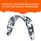 WC Silicone HeadbandZ for Arctis Nova | Snow Camo