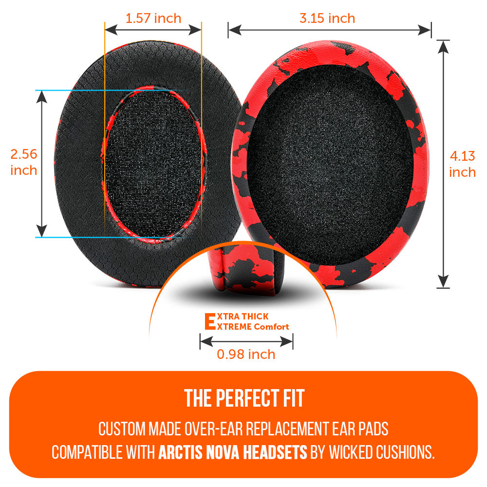 Arctis Nova FreeZe Wired | Red Camo