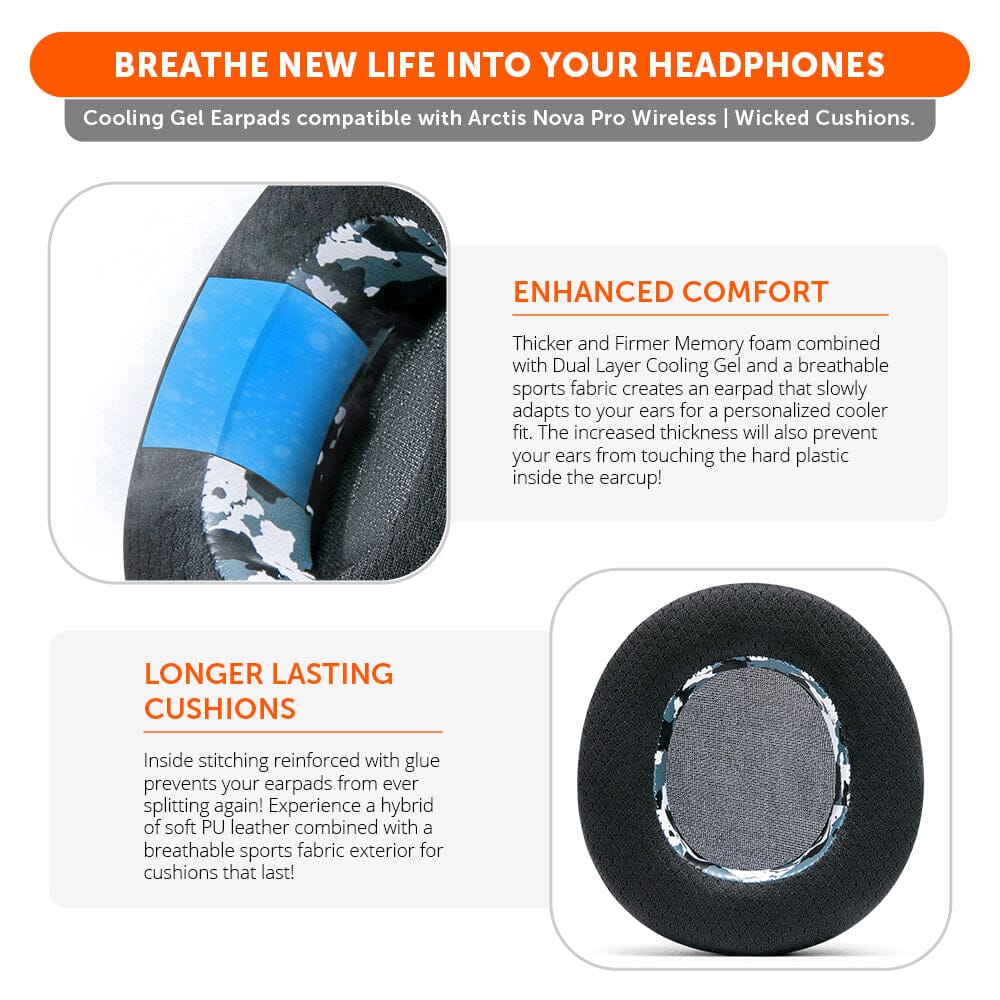 WC FreeZe Arctis Nova Pro | Snow Camo