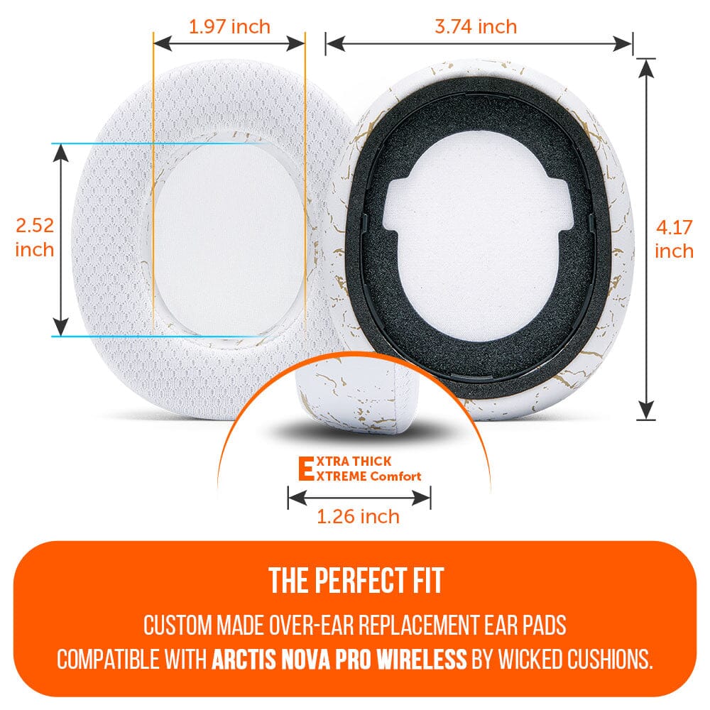 WC FreeZe Arctis Nova Pro | Gold Marble