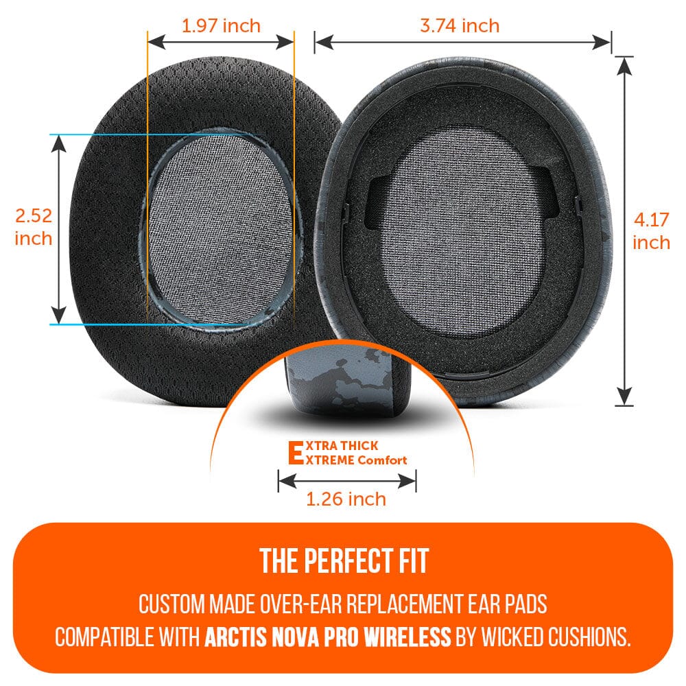 WC FreeZe Arctis Nova Pro | Black Camo