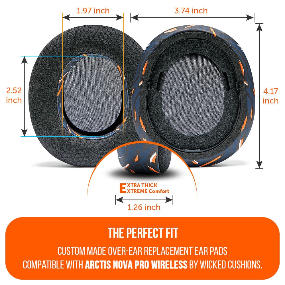 WC FreeZe Arctis Nova Pro | Navy Tiger