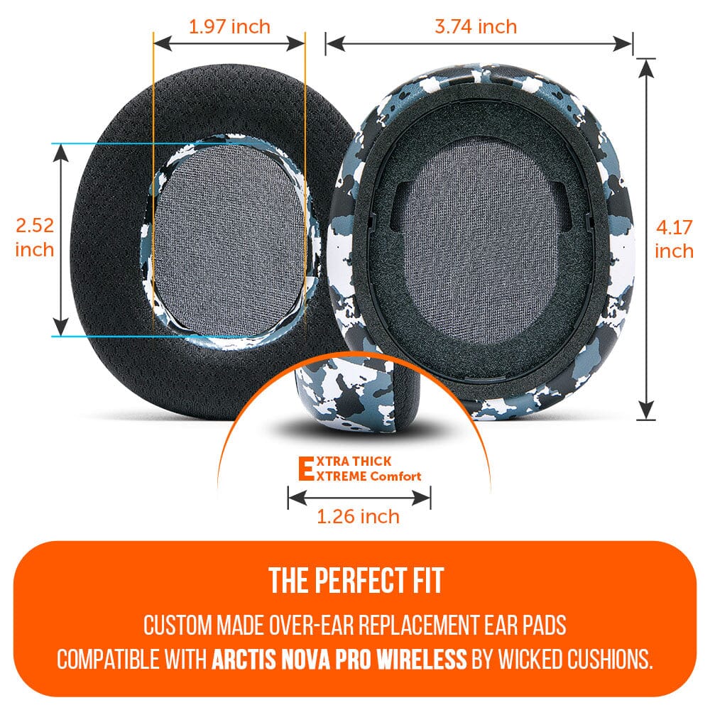WC FreeZe Arctis Nova Pro | Snow Camo
