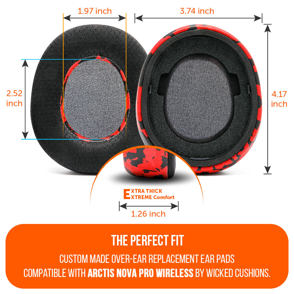 WC FreeZe Arctis Nova Pro | Red Camo