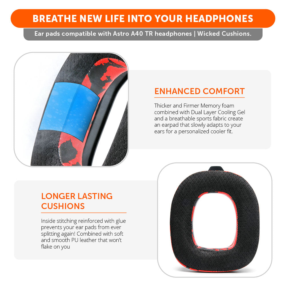 WC FreeZe A40 | Red Camo