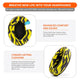 ATH M50X Earpads | Yellow Tiger