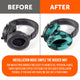 ATH M50X Earpads | SpeedRacer Cyan