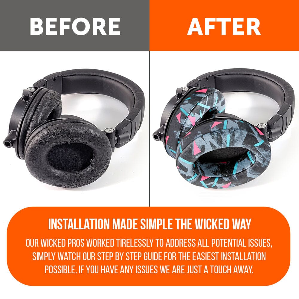 ATH M50X Earpads | 90s Black