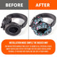 ATH M50X Earpads | 90s Black
