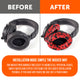 ATH M50X Earpads | Red Camo