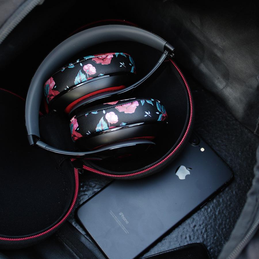 Beats Studio Earpads | Black Floral