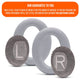 Bose QC 35 Cooling Gel Earpads | Silver