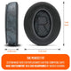 Bose QC 35 Cooling Gel Earpads | Black Camo