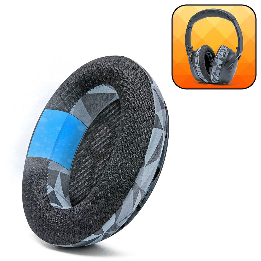 Bose QC 35 Cooling Gel Earpads | Geo Grey