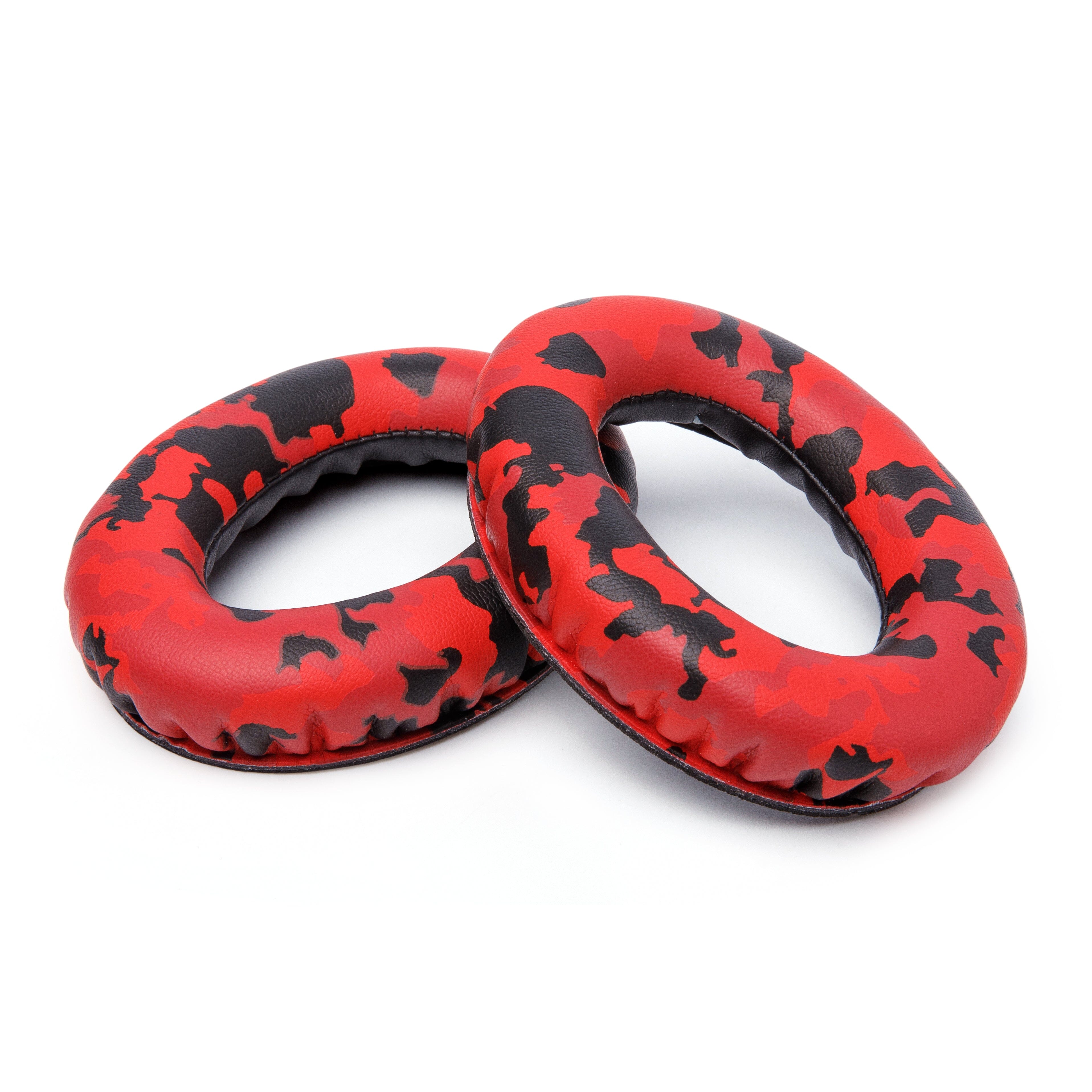 Replacement Ear Pads For Bose QC35 | Red Camo