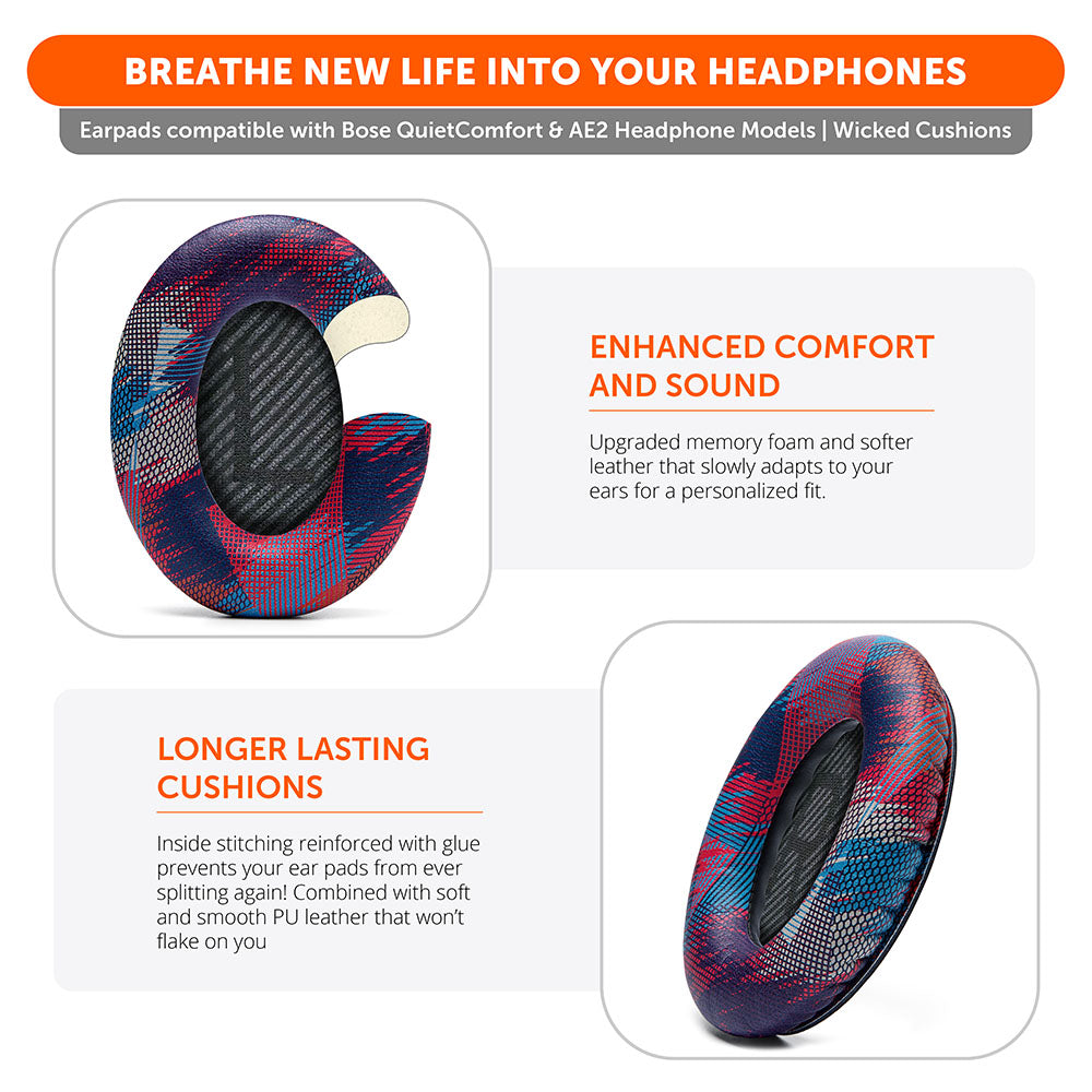 Replacement Ear Pads For Bose QC35 | Speed Racer
