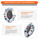 Replacement Ear Pads For Bose QC35 | 90s White