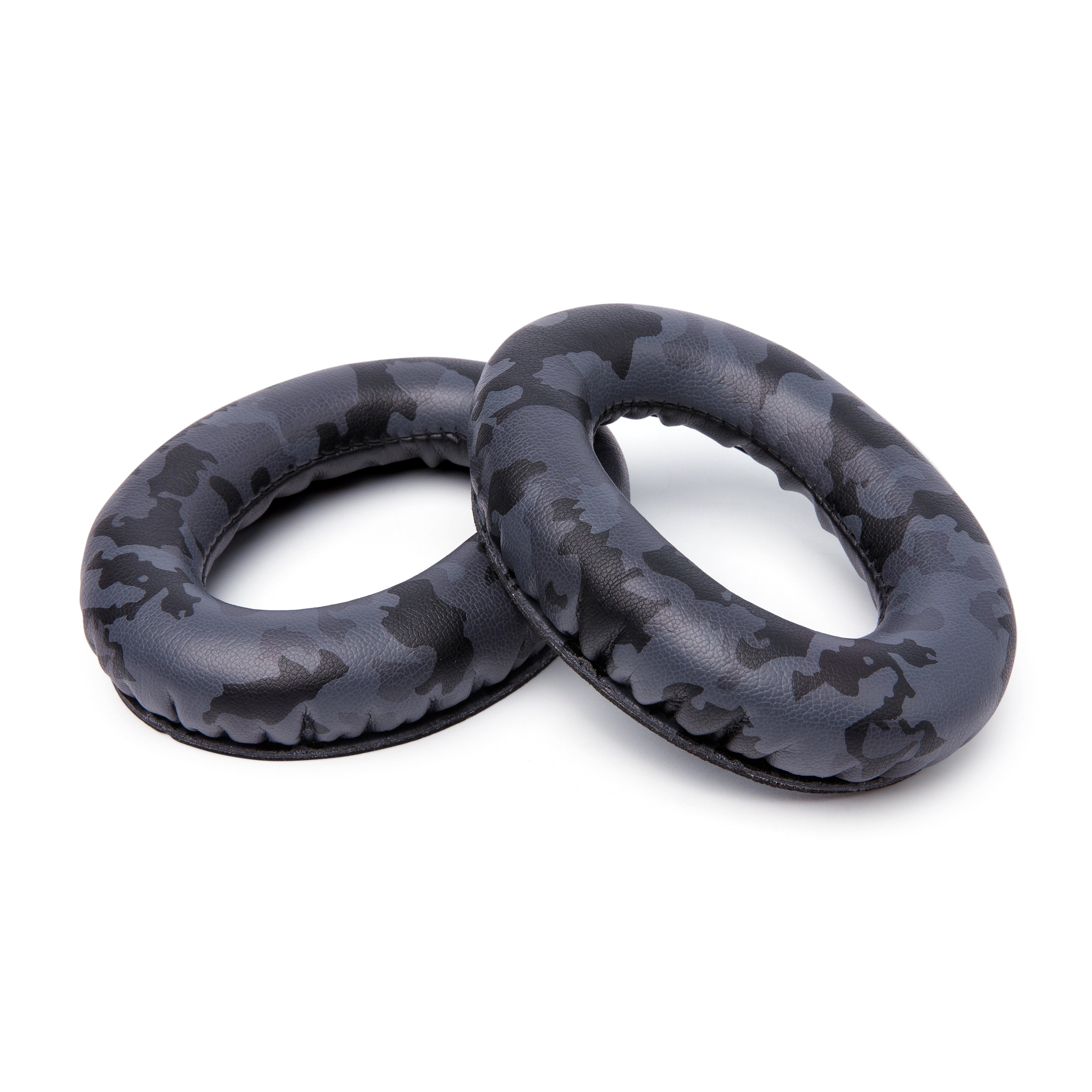 Replacement Ear Pads For Bose QC35 | Black Camo