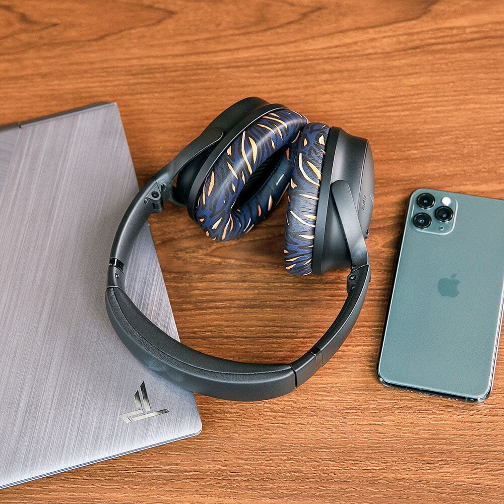 Replacement Ear Pads For Bose QC35 | Navy Tiger