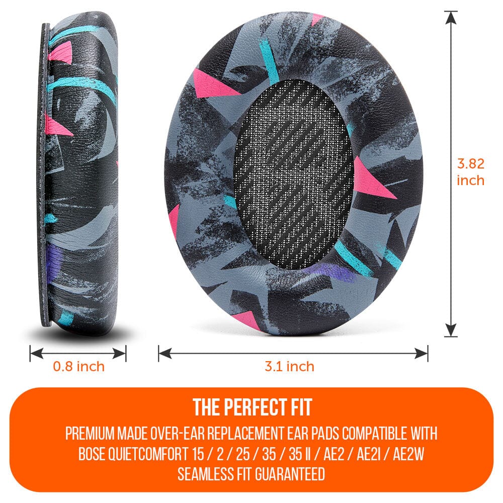 Replacement Ear Pads For Bose QC35 | 90s Black