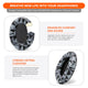 Ear Pads For Sony WH1000XM3 | Geo Grey