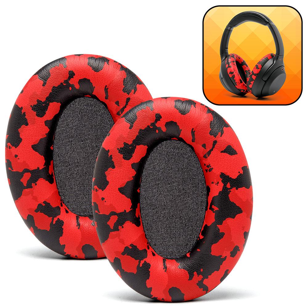 Ear Pads For Sony WH1000XM3 | Red Camo