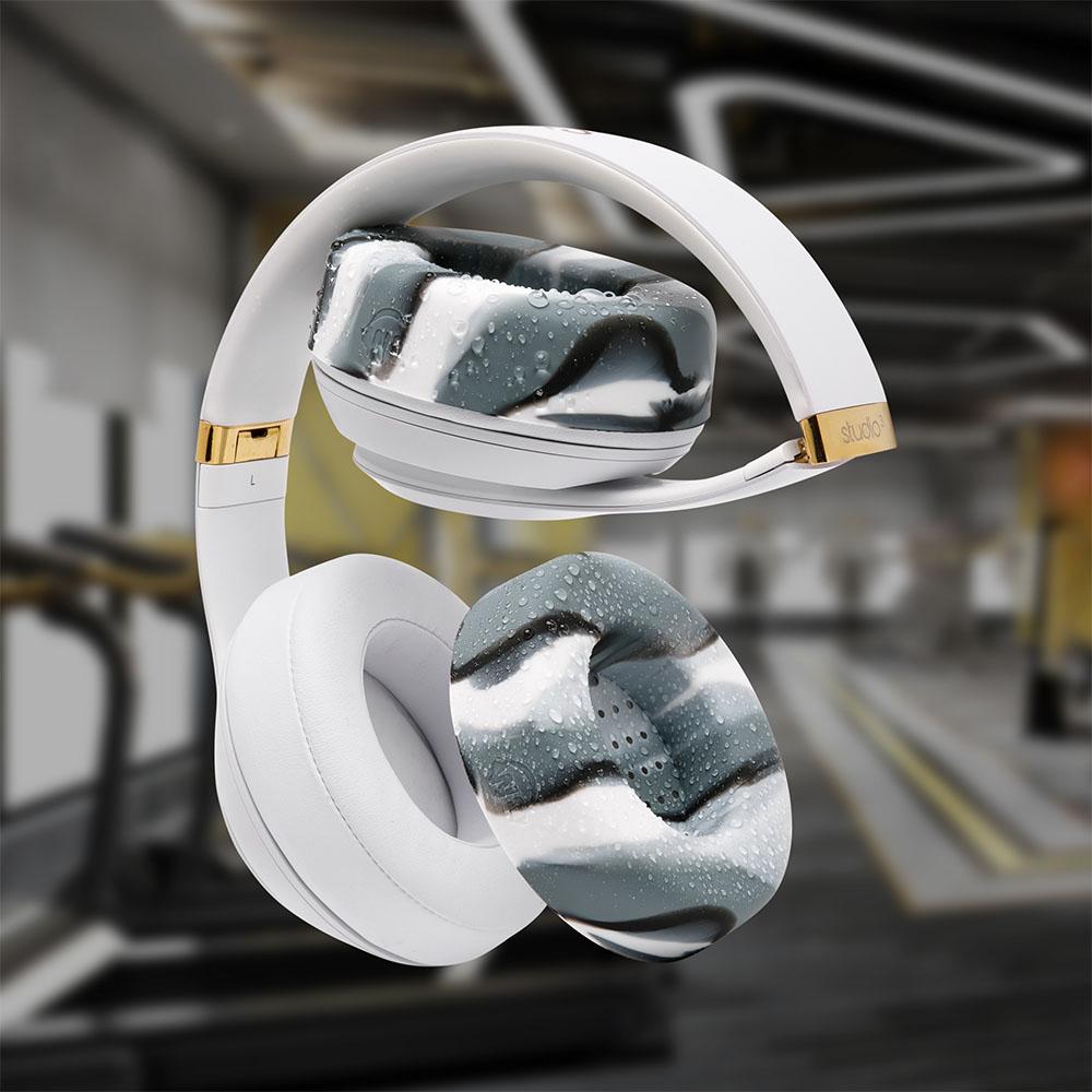 WC SweatZ Protective Headphone Earpad Cover | Marble