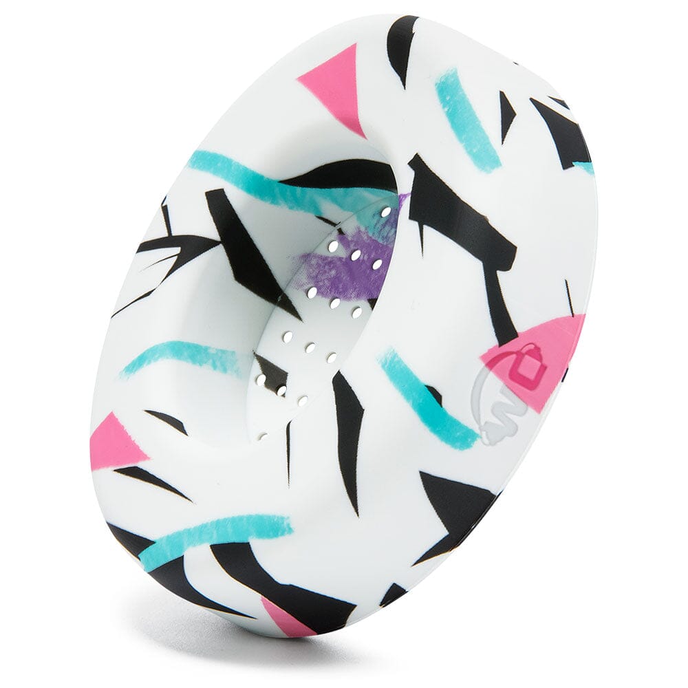 WC SweatZ Protective Headphone Earpad Cover | 90s White