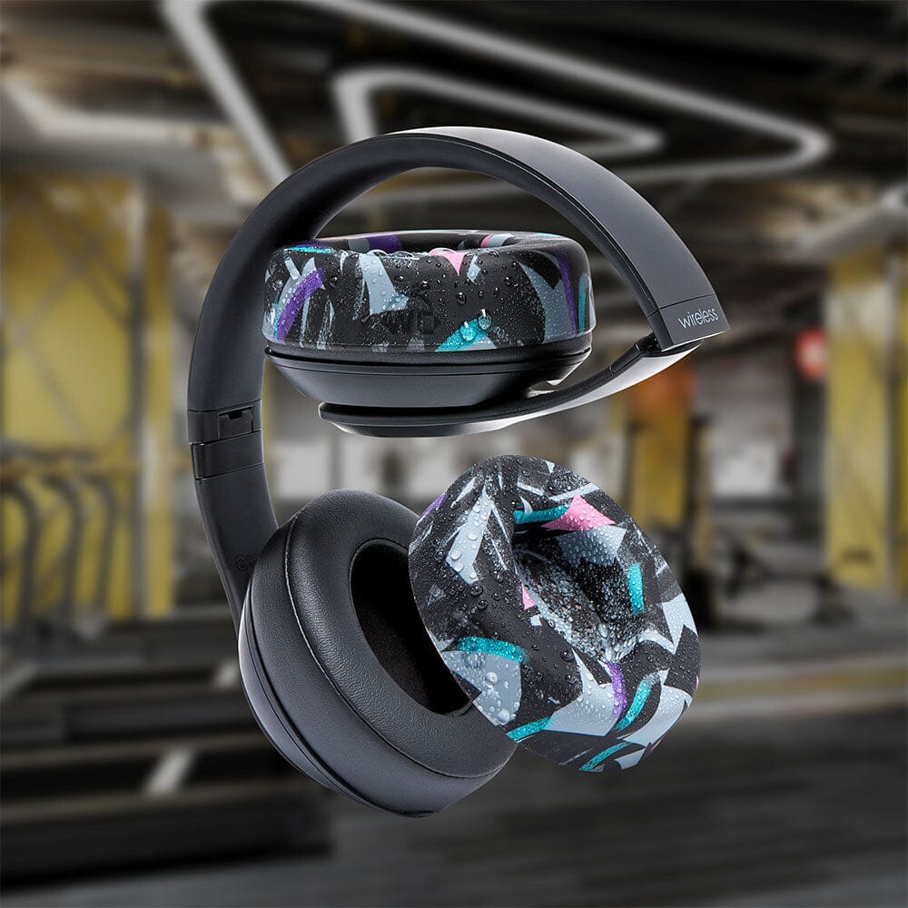 WC SweatZ Protective Headphone Earpad Cover | 90s Black