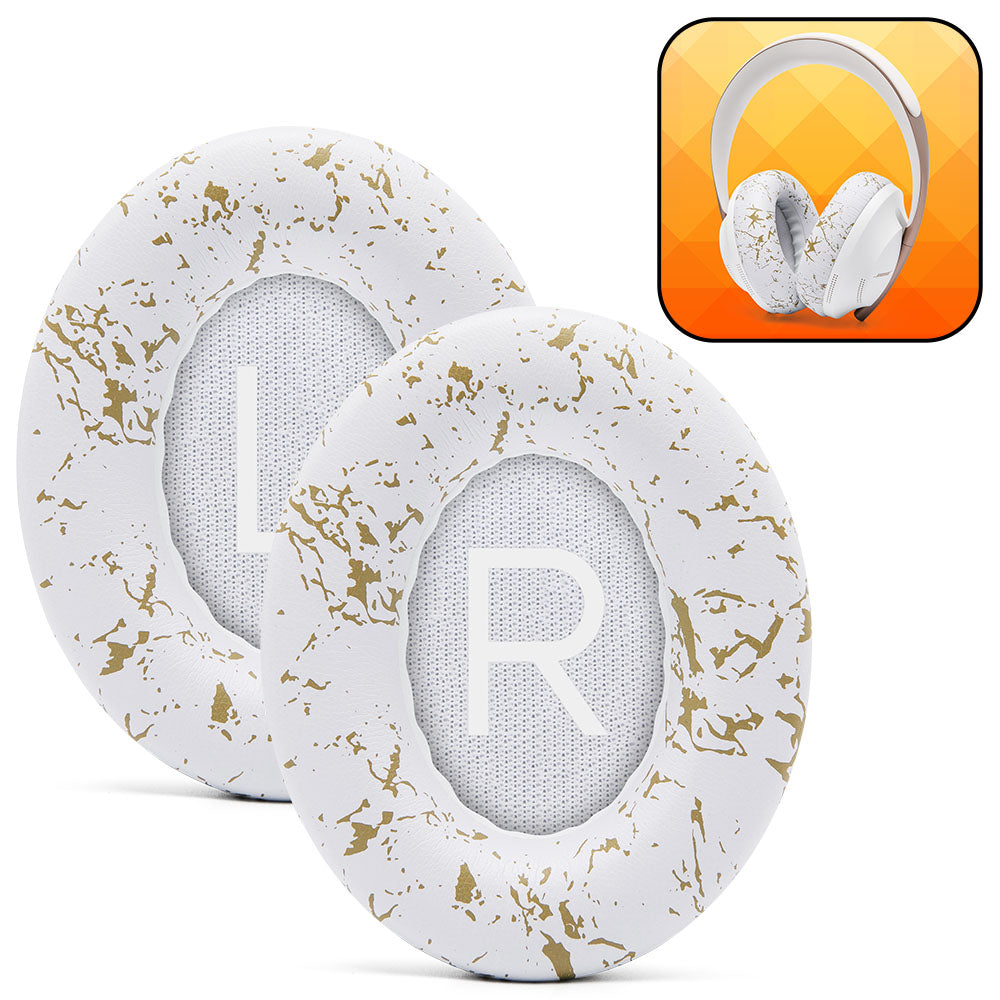 Replacement Ear Pads For Bose NC 700 | Gold Marble