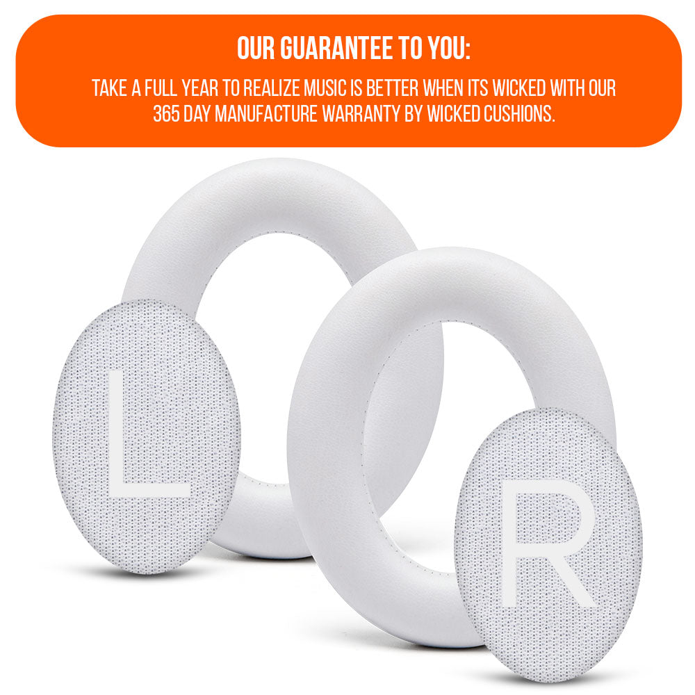 Replacement Ear Pads For Bose NC 700 | White