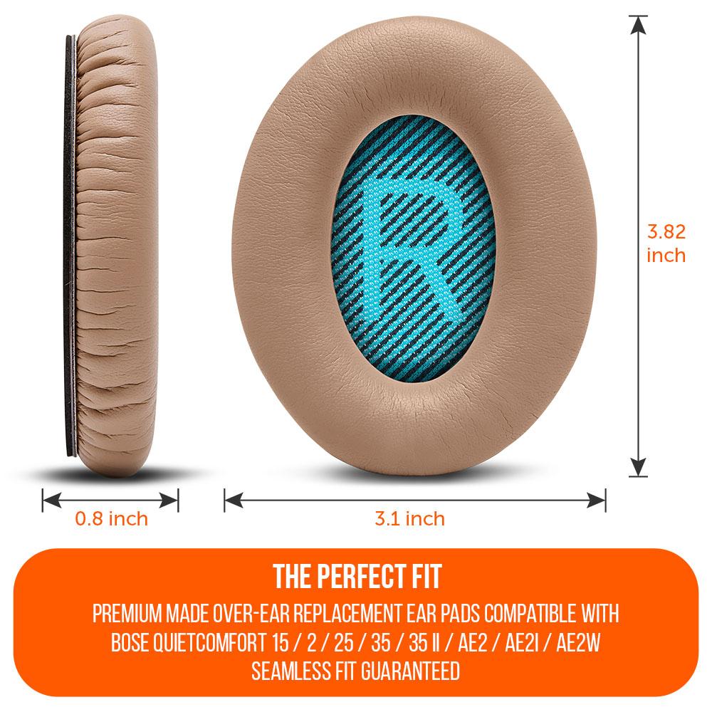 Replacement Ear Pads For Bose QC25 | Beige