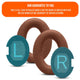 Replacement Ear Pads For Bose QC25 | Brown