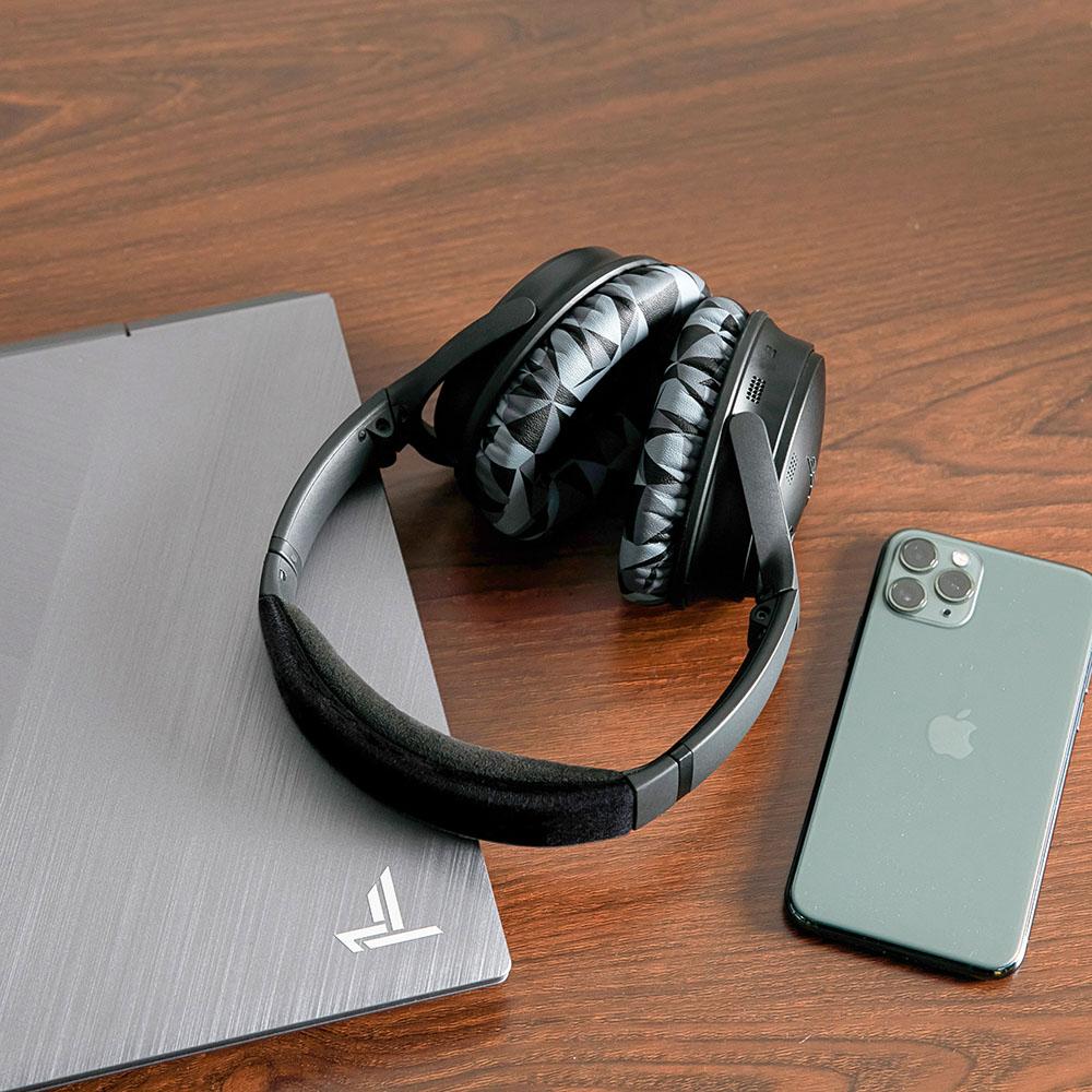 Replacement Ear Pads For Bose QC35 | Geo grey