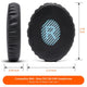 Replacement Ear Pads For Bose SoundLink & SoundTrue OE2 (On-EAR) - Black |