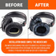 Replacement Earpads For Sony MDR 7506 | Black Camo