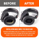 Replacement Earpads For Sony MDR 7506 | Black