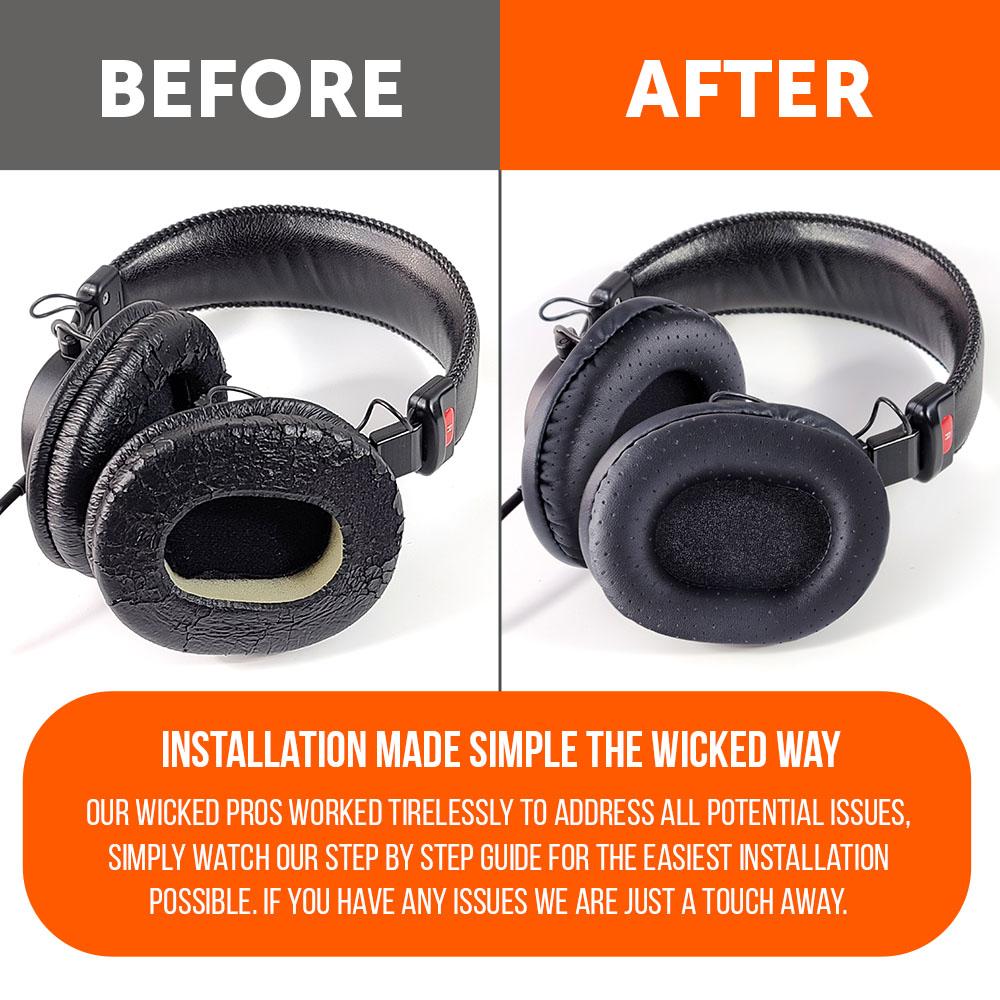 Replacement Earpads For Sony MDR 7506 | Perforated