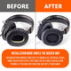 Replacement Earpads For Sony MDR 7506 | Perforated