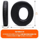 Replacement earpads for Sony MDR-RF985R, MDR-RF985RK, MDR-RF970R Black