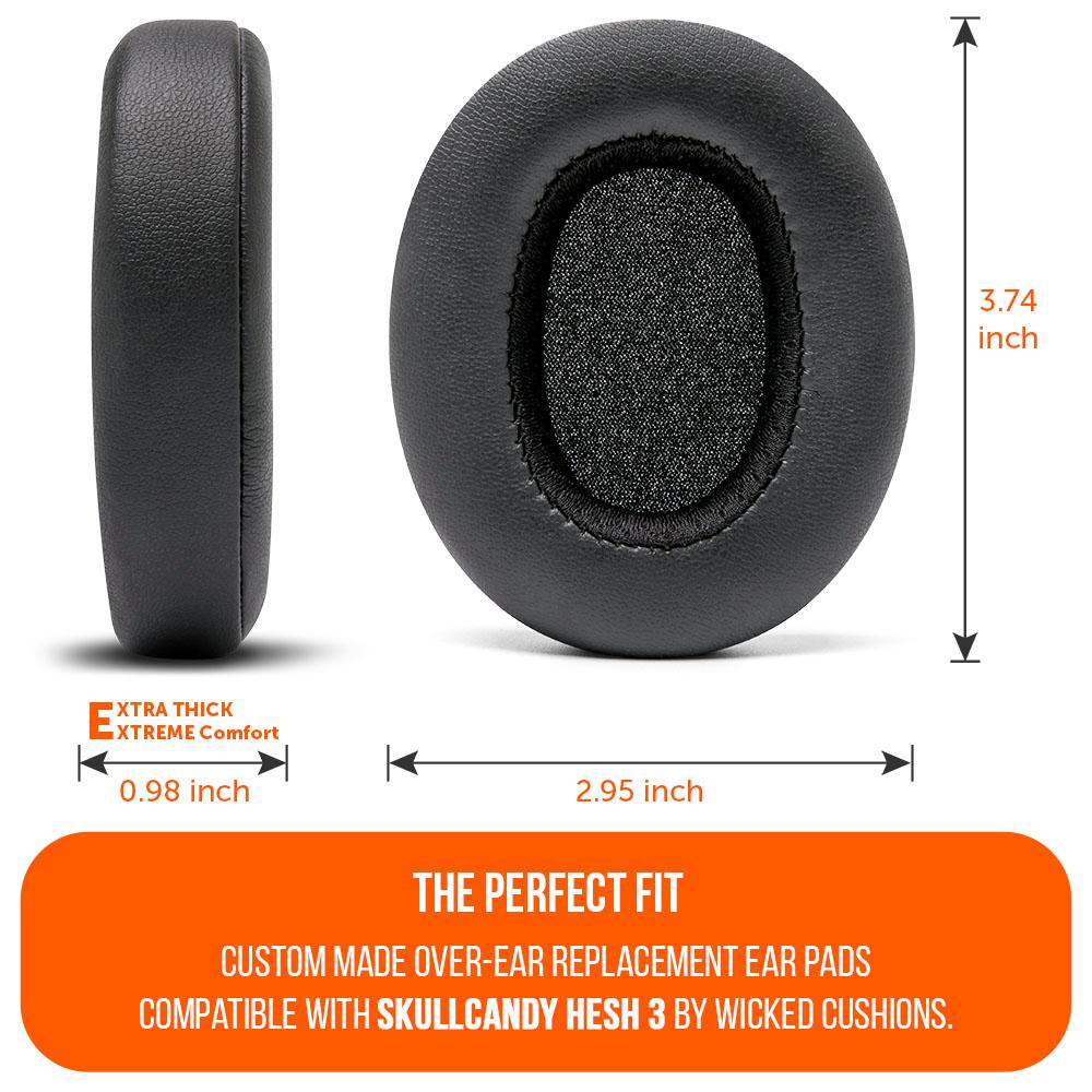 Skullcandy Hesh 3 & Crusher Replacement Earpads | Black