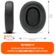 Skullcandy Hesh 3 & Crusher Replacement Earpads | Black
