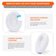 Upgraded Gaming Earpads | White