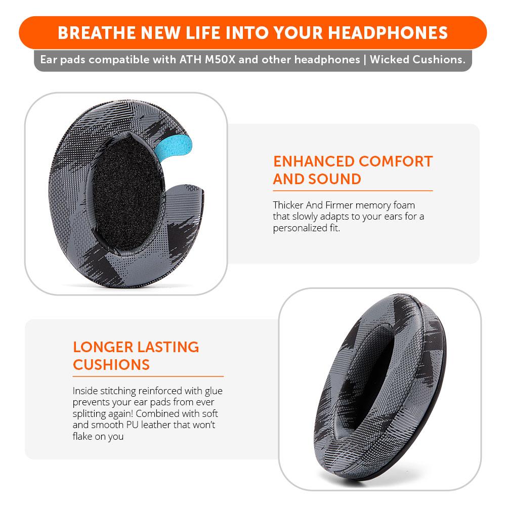 Upgraded Gaming Earpads | Anthracite