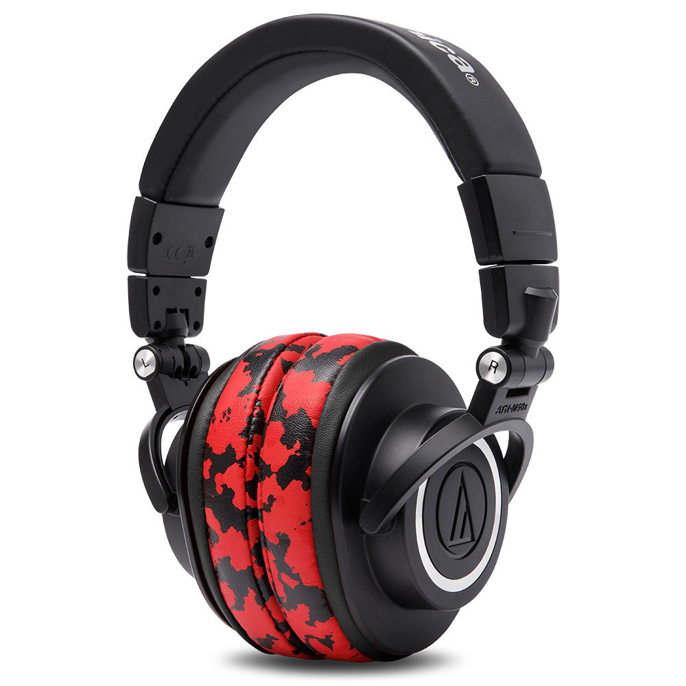 Upgraded Gaming Earpads | Red Camo